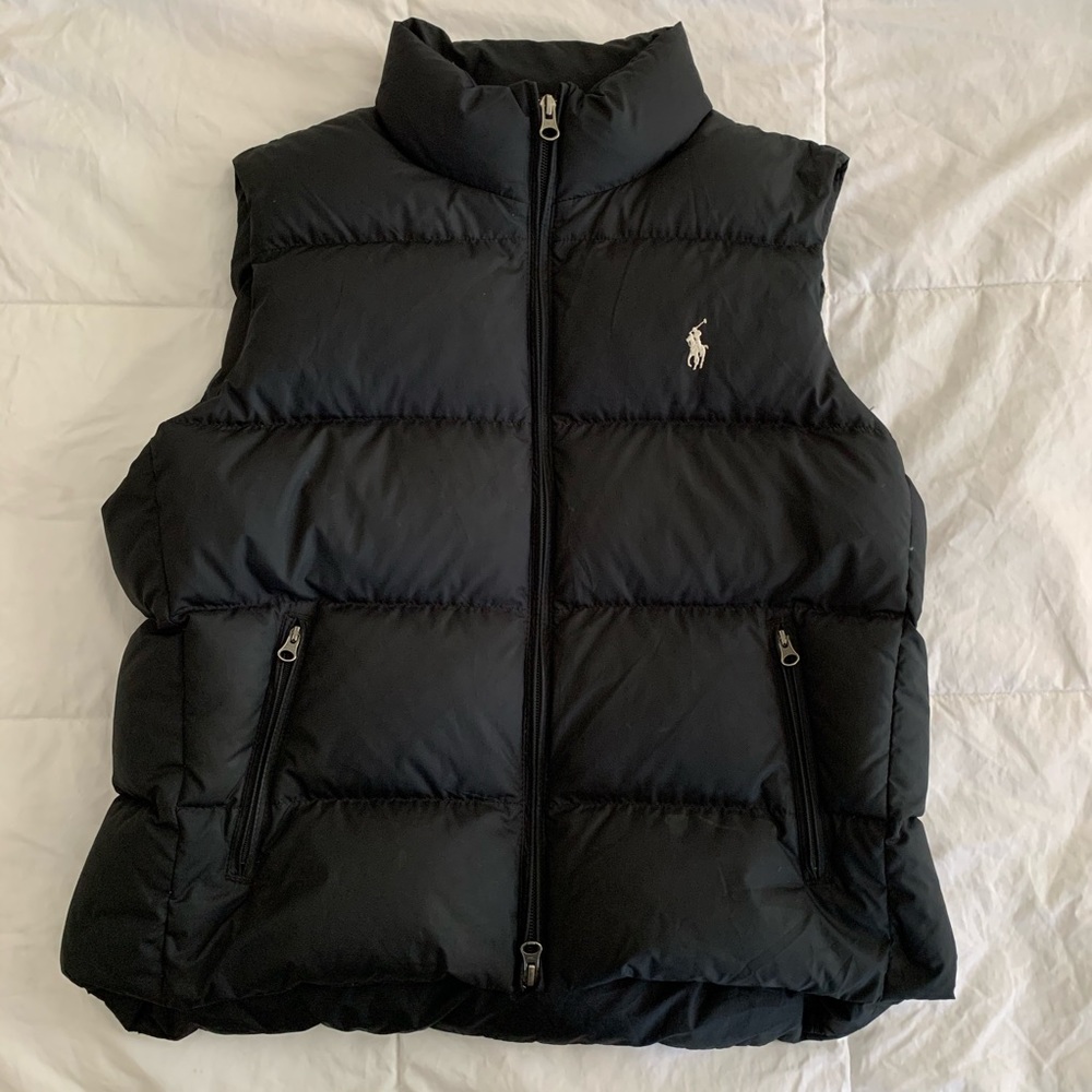 Black Puffer Vest